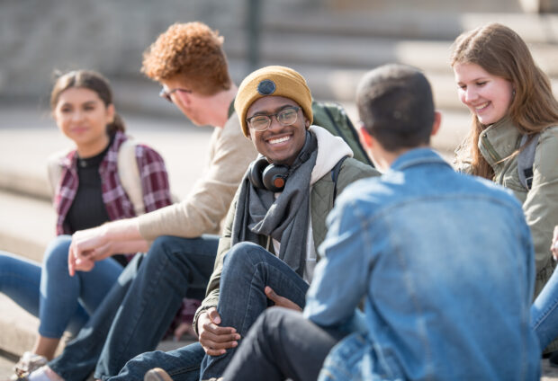 A group of care leavers